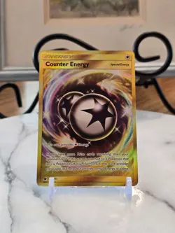 Pokemon TCG Counter Energy (Secret) 122/111 Sm-Crimson Invasion Holo LP - Image 1