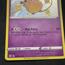 Pokemon Dedenne SV051/SV122 Shiny Vault Holo Rare TCG Shining Fates - Image 3