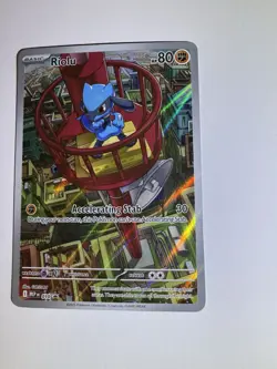 Riolu 010 Pokemon TCG Mega Evolution Promo Illustration Rare IR NM/M - Image 1