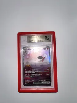 Pokemon Company Charizard ex 199/165 S&V 151 SIR Holo English BGS 9.5 - Image 2