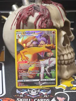☠☠ Pokemon Charizard TG03/TG30 Swsh11: Lost Origin Trainer Gallery Holo - Image 1