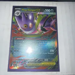 Mega Gengar Ex 056/094 Phantasmal Flames Double Rare Pokemon TCG Pack Fresh NM🔥 - Image 1