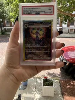 The Pokemon Company 2025 Umbreon ex 161/131 Prismatic Evolutions SIR Holo PSA 9 - Image 3