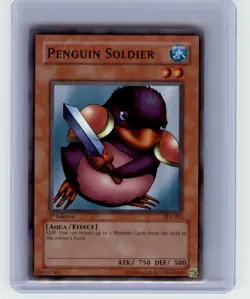 Starter Deck: Joey #SDJ-022 Penguin Soldier 1st Edition Holo - Image 1