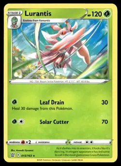 Lurantis SWSH05: Battle Styles 015/163 MP Pokemon TCG | Buy 10 Get 10 Free - Image 1