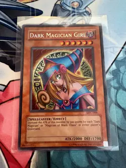 YUGIOH DARK MAGICIAN GIRL SECRET RARE LP MFC-000 LP FREE SHIPPING! UNLIMITED - Image 1