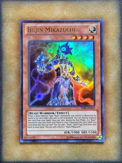 Yugioh Bujin Mikazuchi SHSP-EN022 Ultra Rare LP - Image 1