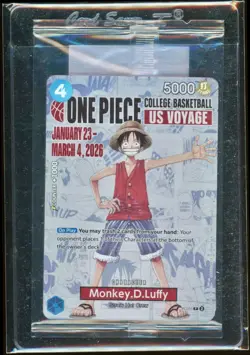 Monkey.D.Luffy NCAAB US Voyage P-055 One Piece Sealed New eBay Authenticated!! - Image 1