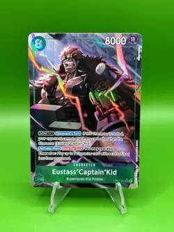 One Piece CCG Eustass “Captain” Kid OP01-051 Alt Art SR - English - NM - Image 1