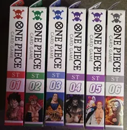 One Piece TCG Starter Deck LOT OF 6 ST-01 St-02 ST-03 ST-04 ST-05 ST-06 SET NEW - Image 4