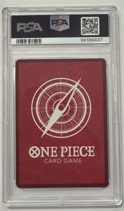 2023 ONE PIECE OP05 JAPANESE SAKAZUKI ALTERNATE ART LEADER OP05-041 PSA 10 - Image 2