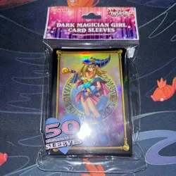 YuGiOh Dark Magician Girl Card Sleeves KONAMI Y(50 ct) - Image 1
