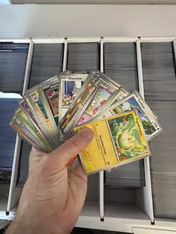 100 Stellar Crown Pokemon Card Lot – No Energy - Image 1