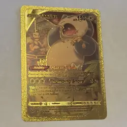 Snorlax Full Art Holo Pokemon TCG Card EN 150HP 180 Attack Pokemon - Image 1