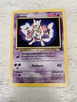Mewtu - Black Star Promo 1999 WP3 #3 Deutsch NM Kino Promo Card Top Zustand PSA - Image 1