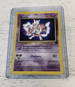 Mewtu - Black Star Promo 1999 WP3 #3 Deutsch NM Kino Promo Card Top Zustand PSA - Image 3