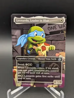 Leonardo, Leader in Blue (Borderless) Teenage Mutant Ninja Turtles Regular - Image 1