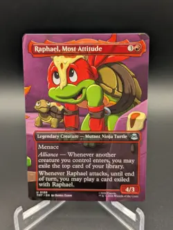 Raphael, Most Attitude (Borderless) Teenage Mutant Ninja Turtles Regular - Image 1