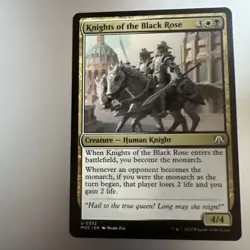 MTG - Knights of the Black Rose - Commander: March of the Machine - 0332 MOC - Image 1