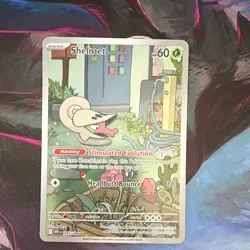 Pokemon TCG SV: White Flare Shelmet 093/086 Full Art Holo Rare EN 2025 - Image 1