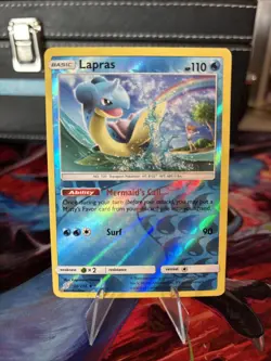 Lapras - 36/236 - SM - Unified Minds - Reverse Holo - Pokemon TCG 2019 - Image 1