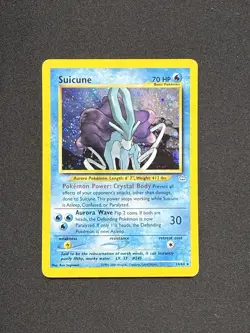 2001 Pokemon Neo Revelation Suicune Holo #14/64 🌀SWIRL🌀 Light play - Image 1