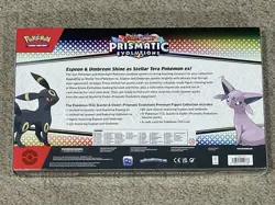 2025 Pokemon Scarlet & Violet Prismatic Evolutions Premium Figure Collection Box - Image 2