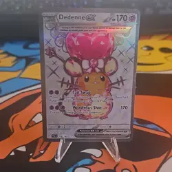 The Pokemon Company Dedenne ex 239/193 Paldea Evolved Ultra Rare FA Holo EN - Image 1