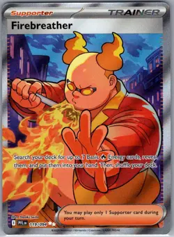 Firebreather 119/094 ME02: Phantasmal Flames - Pokemon Card - NM - Image 1
