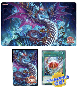 Yugioh Official Duelset Snake-Eye Playmat, Card & Sleeve YCSJ Nagoya 2023 NEW - Image 1