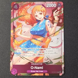 Bandai O-Nami ST18-002 Blocker 2000 Power 4 Cost Starter Deck 18 One Piece Card - Image 2