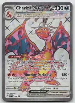 Charizard ex 056 Scarlet & Violet Promo Pokemon Holo NM Promo - Image 1