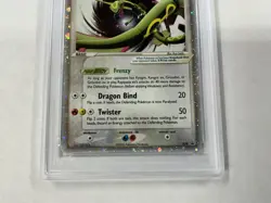 2006 POKEMON BLACK STAR PROMOS #039 RAYQUAZA EX-HOLO PSA 7 - Image 2