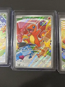 Pokemon First Partner Illustration Collection Series 1 Kanto Gen 1 Starter Set - Image 3