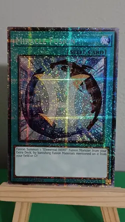 2025 Yugioh Miracle Fusion Spell Card MP25-EN021 Prismatic Secret Rare - Image 1