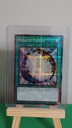2025 Yugioh Miracle Fusion Spell Card MP25-EN021 Prismatic Secret Rare - Image 5