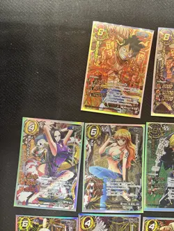 Miracle Battle Carddass One Piece Set 17 Complete Set NM Free Shipping - Image 3