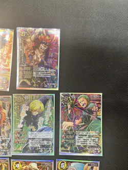 Miracle Battle Carddass One Piece Set 17 Complete Set NM Free Shipping - Image 4