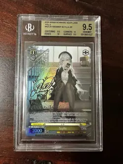 Weiss Schwarz Azur Lane Vol 2 English Scylla SP BGS 9.5 Gem Mint - Image 1