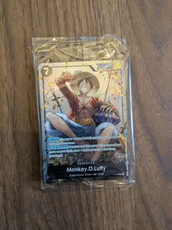 P-075 Monkey.D.Luffy Promo Card TS-02 Tin Set 02 ENGLISH - Image 1