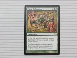 Magic: the Gathering Cards - Shadowmoor ~ Rare ~ Mana Reflection - Image 1