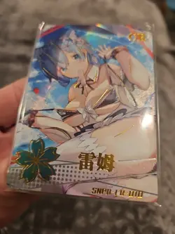 Rem (Re:Zero) Goddess Story Anime Trading Card CR-010 Foil Holo - Image 3