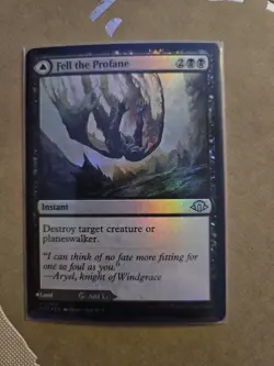 Fell the Profane Modern Horizons 3 Foil Card NM - Image 1