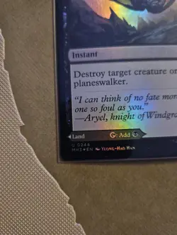 Fell the Profane Modern Horizons 3 Foil Card NM - Image 3