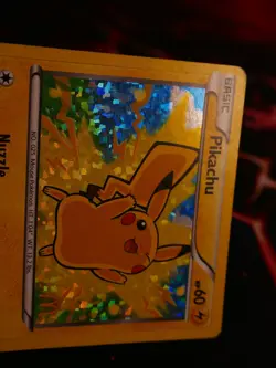 HP Pokemon (Holo) PIKACHU Card 2014 MCDONALD'S COLLECTION Set #5/12 Foil Promo - Image 5
