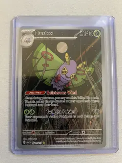 Pokemon Dustox ASC EN Holo Card 220/217 2026 English Illustration Rare - Image 1