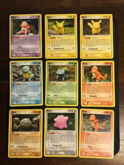 Pokemon EX Delta Species DITTO Set 9 Cards - 37/113, 62/113, 38/113, 40/113 - NM - Image 1