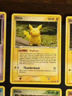 Pokemon EX Delta Species DITTO Set 9 Cards - 37/113, 62/113, 38/113, 40/113 - NM - Image 3