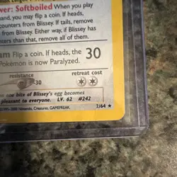 Pokemon Blissey 2/64 Neo Revelation 2000 English Holo Rare Card - Image 5