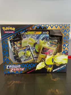 Pokemon TCG: Crown Zenith Collection - Regieleki V Box - Image 1